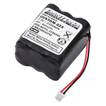 Dantona Battery 7.2 Volt Nickel Metal Hydride Dantona Emergency Lighting Battery LINSSC00079