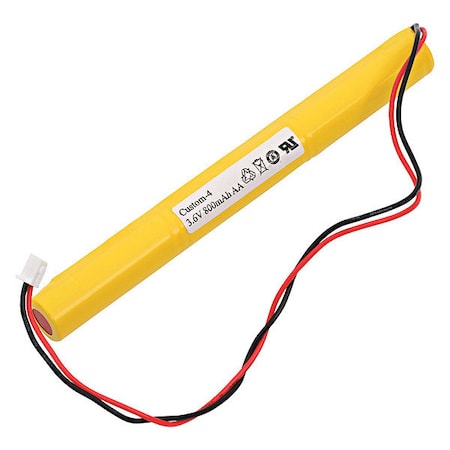 Dantona Battery 3.6 Volt Nickel Cadmium Dantona Emergency Lighting Battery CUSTOM-4