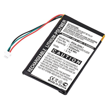 Ultralast Battery 3.7 Volt Lithium Polymer Ultralast GPS battery PDA-309LI