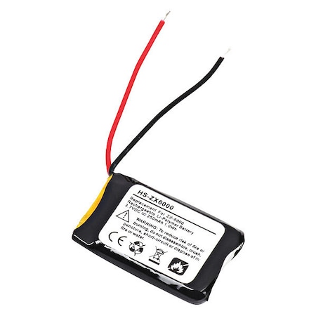 Ultralast Ultralast Battery - For Headset - Battery Rechargeable - 280 mAh - 3.7 V DC - 1-/ Pack HS-ZX6000