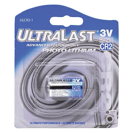 Ultralast Battery 3 Volt Lithium (CR) Ultralast Lithium Photo Battery ULCR21