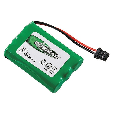 Ultralast NABC UL-961 UltraLast Nickel Metal Hydride Cordless Phone Battery - Nickel-Metal Hydride - 3.6V DC UL961