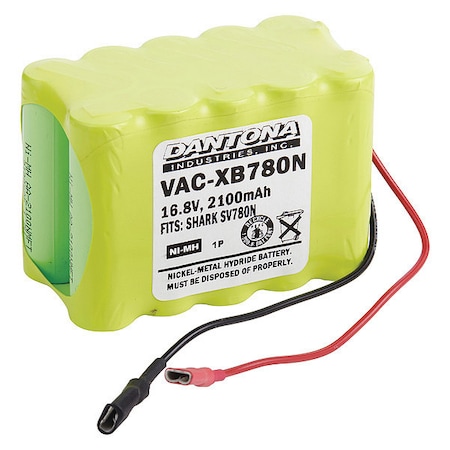 Dantona Battery 16.8 Volt Nickel Metal Hydride Dantona Vacuum Battery VAC-XB780N