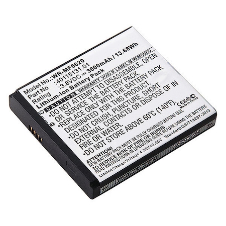 Ultralast Dantona Battery - For Wireless Router - Battery Rechargeable - 3600 mAh - 3.8 V DC - 1-/ Pack WR-MF6620