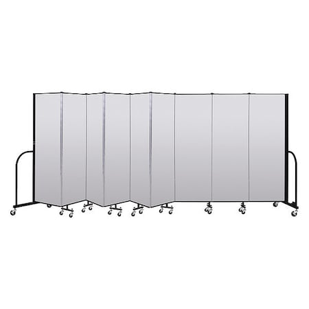 Screenflex Portable Room Divider, 9 Panel, 6 ft. H CFSL609-DT