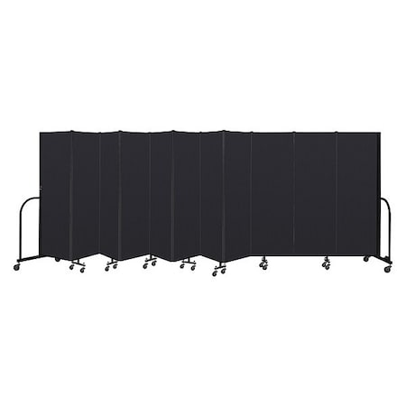 Screenflex Portable Room Divider, 11 Panel, 6 ft. H CFSL6011-DX