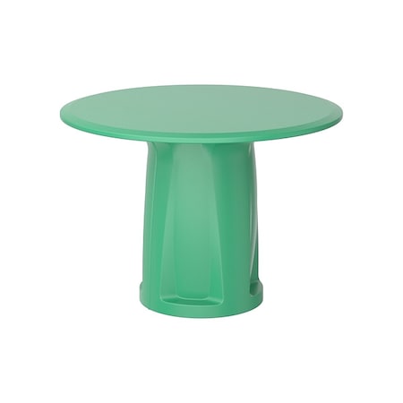 Cortech Circle Table, Polyethylene Top, Green 668GN