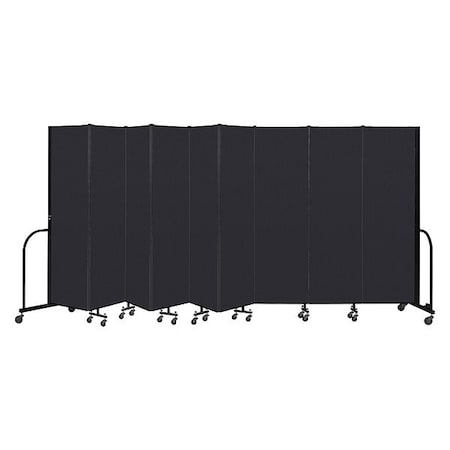 Screenflex Portable Room Divider, 9 Panel, 6 ft. 8"H CFSL689-DX