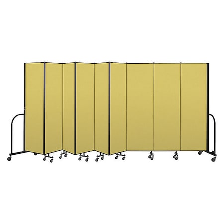 Screenflex Portable Room Divider, 9 Panel, 6 ft. 8"H CFSL689-DY