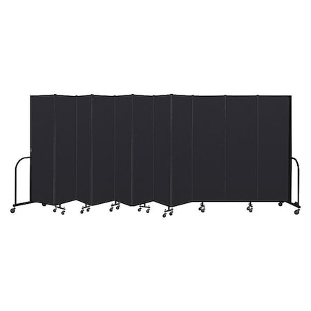 Screenflex Portable Room Divider, 11 Panel, 6 ft. 8"H CFSL6811-DX