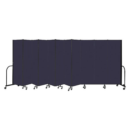 Screenflex Portable Room Divider, 11 Panel, 6 ft. 8"H CFSL6811-DV
