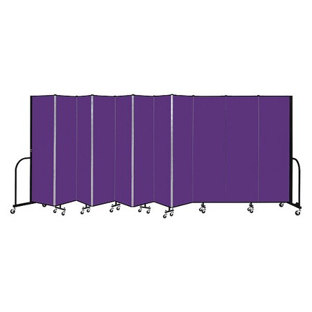 Screenflex Portable Room Divider, 11 Panel, 6 ft. 8"H CFSL6811-DP