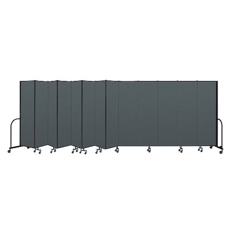Screenflex Portable Room Divider, 13 Panel, 6 ft. 8"H CFSL6813-CN