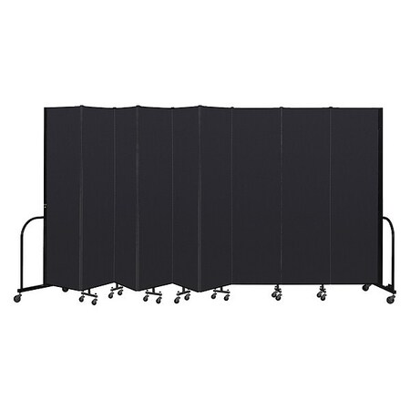 Screenflex Portable Room Divider, 9 Panel, 7 ft. 4"H CFSL749-DX