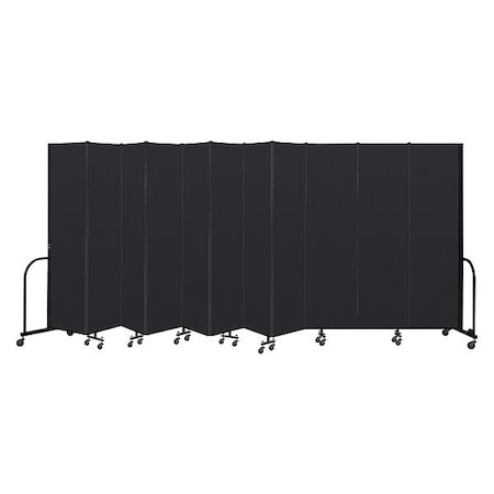 Screenflex Portable Room Divider, 11 Panel, 7 ft. 4"H CFSL7411-DX