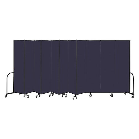 Screenflex Portable Room Divider, 11 Panel, 7 ft. 4"H CFSL7411-DV