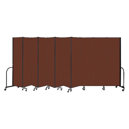 Screenflex Portable Room Divider, 11 Panel, 7 ft. 4"H CFSL7411-DE