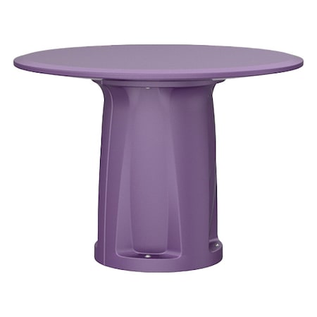 Cortech Circle Table, Polyethylene Top, Indigo 668IG