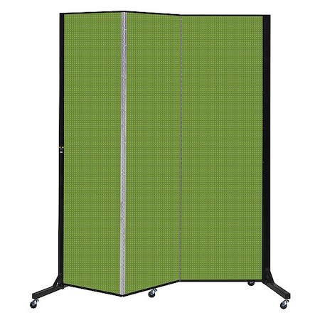 Screenflex Light Duty Room Divider, 3 Panel, 6 ft. 5" BFSL683-DA