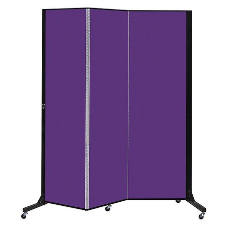 Screenflex Light Duty Room Divider, 3 Panel, 6 ft. 5" BFSL683-DP