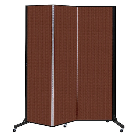 Screenflex Light Duty Room Divider, 3 Panel, 6 ft. 5" BFSL683-DE