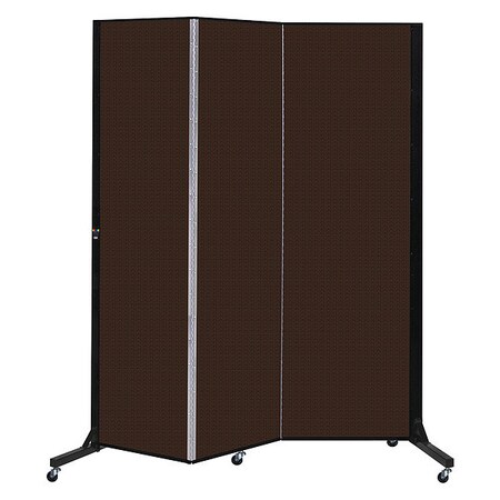 Screenflex Light Duty Room Divider, 3 Panel, 6 ft. 5" BFSL683-DD