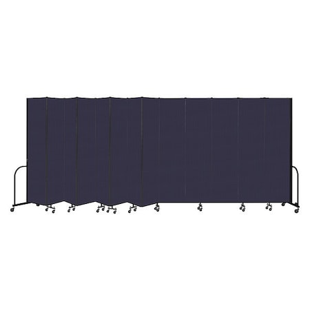 Screenflex Portable Room Divider, 13 Panel, 8 ft. H x CFSL8013-DV