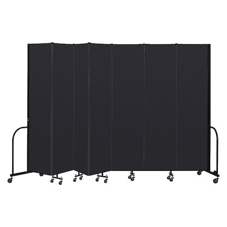 Screenflex Portable Room Divider, 7 Panel, 8 ft. H CFSL807-DX