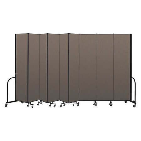 Screenflex Portable Room Divider, 9 Panel, 8 ft. H CFSL809-DO