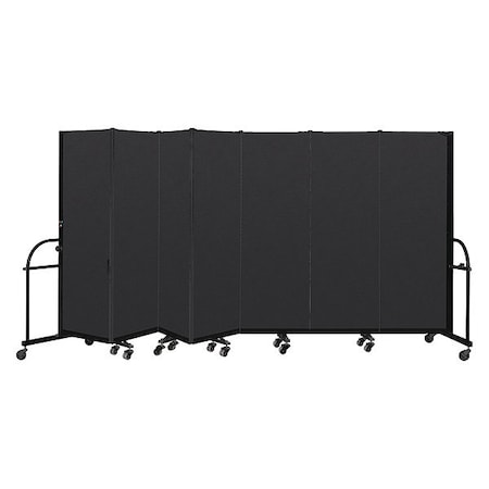 Screenflex Heavy Duty Room Divider, 7 Panel, 6 ft. H HFSL607-VX