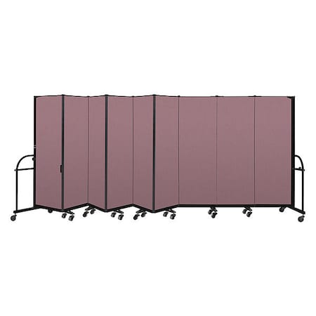 Screenflex Heavy Duty Room Divider, 9 Panel, 6 ft. H HFSL609-DM
