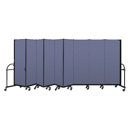 Screenflex Heavy Duty Room Divider, 9 Panel, 6 ft. H HFSL609-DS