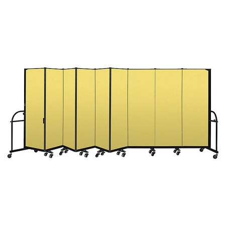 Screenflex Heavy Duty Room Divider, 9 Panel, 6 ft. H HFSL609-DY