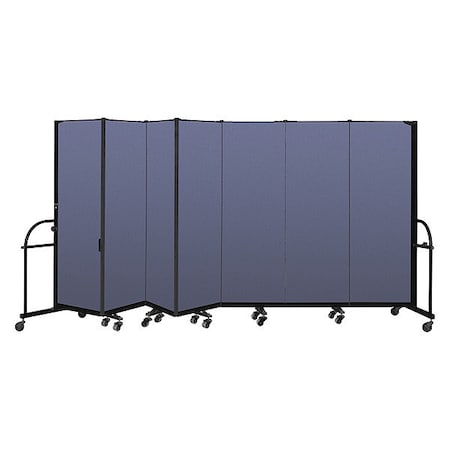 Screenflex Heavy Duty Room Divider, 7 Panel, 6 ft. H HFSL607-DS