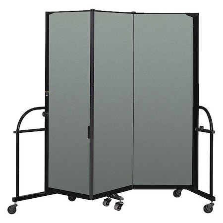 Screenflex Heavy Duty Room Divider, 3 Panel, 6 ft. H HFSL603-VN