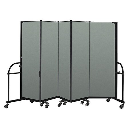 Screenflex Heavy Duty Room Divider, 5 Panel, 6 ft. H HFSL605-VN
