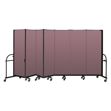 Screenflex Heavy Duty Room Divider, 7 Panel, 6 ft. H HFSL607-DM
