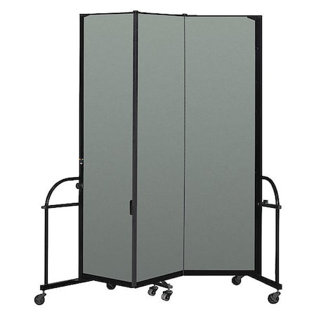 Screenflex Heavy Duty Room Divider, 3 Panel, 7 ft. 4" HFSL743-VN