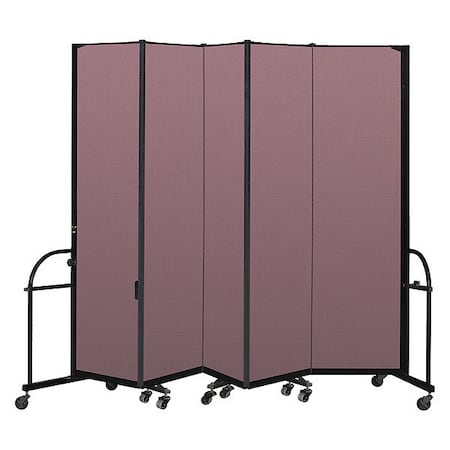 Screenflex Heavy Duty Room Divider, 5 Panel, 7 ft. 4" HFSL745-DM