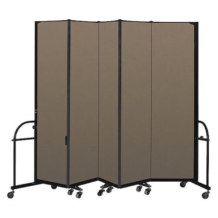 Screenflex Heavy Duty Room Divider, 5 Panel, 7 ft. 4" HFSL745-DO