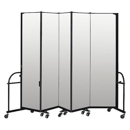 Screenflex Heavy Duty Room Divider, 5 Panel, 7 ft. 4" HFSL745-DT