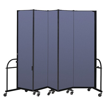 Screenflex Heavy Duty Room Divider, 5 Panel, 7 ft. 4" HFSL745-DS