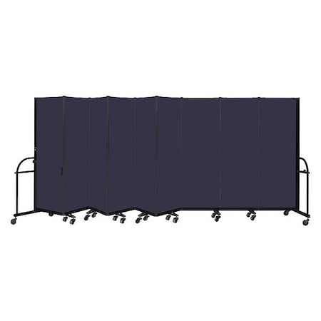 Screenflex Heavy Duty Room Divider, 9 Panel, 6 ft. H HFSL609-DV