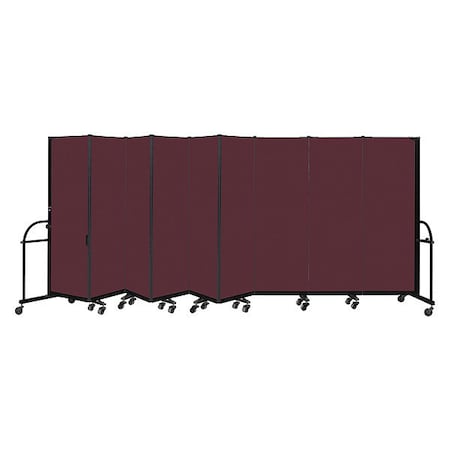 Screenflex Heavy Duty Room Divider, 9 Panel, 6 ft. H HFSL609-DP