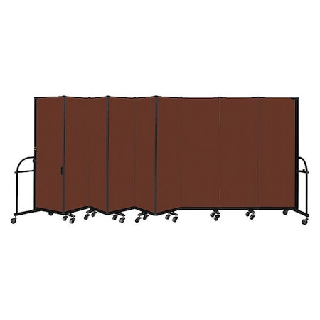 Screenflex Heavy Duty Room Divider, 9 Panel, 6 ft. H HFSL609-DE