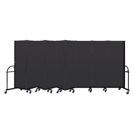 Screenflex Heavy Duty Room Divider, 9 Panel, 6 ft. H HFSL609-VX