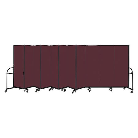 Screenflex Heavy Duty Room Divider, 11 Panel, 6 ft. H HFSL6011-DP