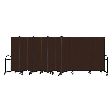 Screenflex Heavy Duty Room Divider, 11 Panel, 6 ft. H HFSL6011-DD