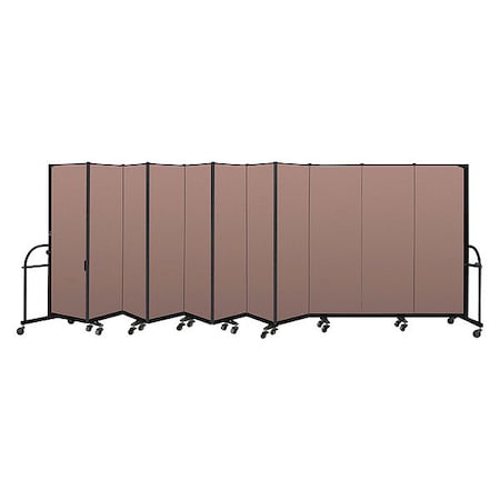 Screenflex Heavy Duty Room Divider, 11 Panel, 6 ft. H HFSL6011-VM