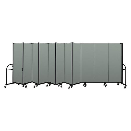 Screenflex Heavy Duty Room Divider, 11 Panel, 6 ft. H HFSL6011-VN